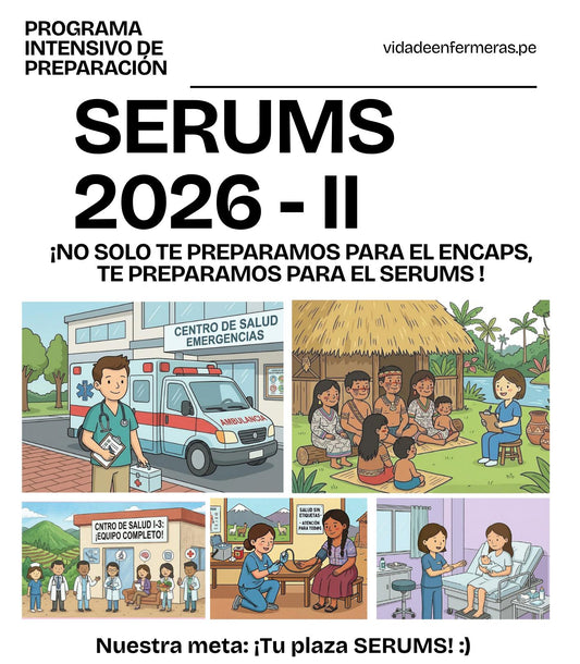 REPASO SERUMS 2026-II ENFERMERÍA